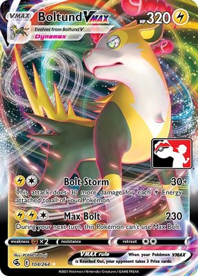 Boltund VMAX, Prize Pack Series Cards