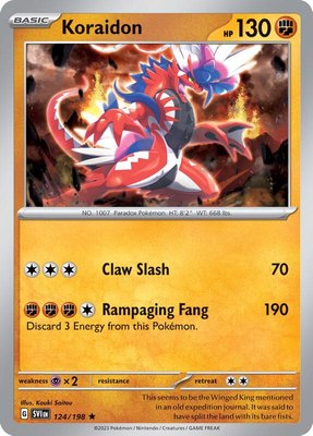 Koraidon, Deck Exclusives