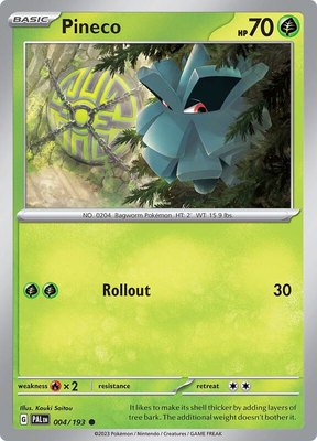 Pineco, Paldea Evolved