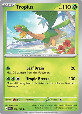 Tropius, Paldea Evolved