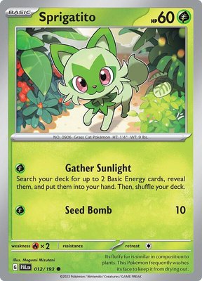 Sprigatito, Paldea Evolved