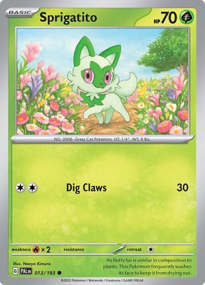 Sprigatito, Paldea Evolved