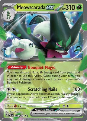 Meowscarada ex, Paldea Evolved