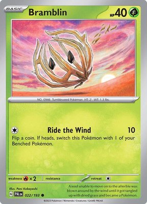 Bramblin, Paldea Evolved