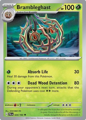Brambleghast, Paldea Evolved
