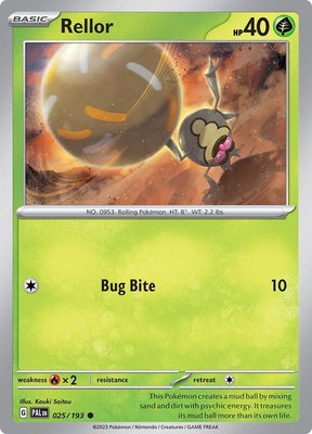 Rellor, Paldea Evolved