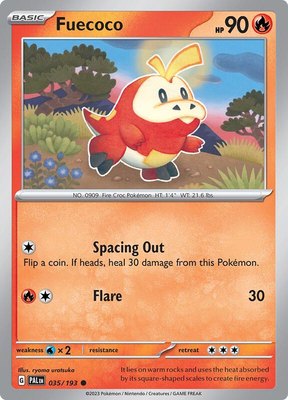 Fuecoco, Paldea Evolved
