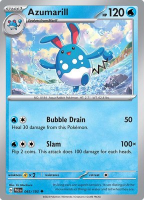 Azumarill, Paldea Evolved