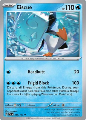 Eiscue, Paldea Evolved