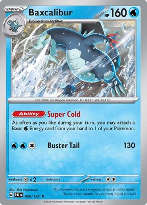 Baxcalibur, Paldea Evolved