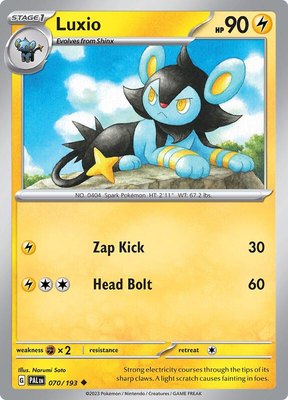 Luxio, Paldea Evolved