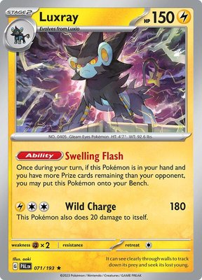 Luxray, Paldea Evolved