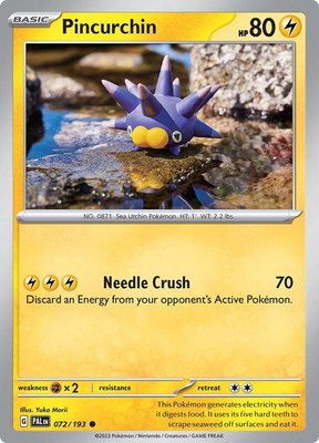 Pincurchin, Paldea Evolved