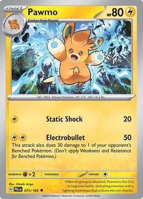 Pawmo, Paldea Evolved