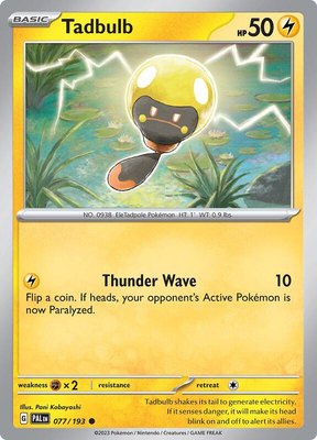 Tadbulb, Paldea Evolved