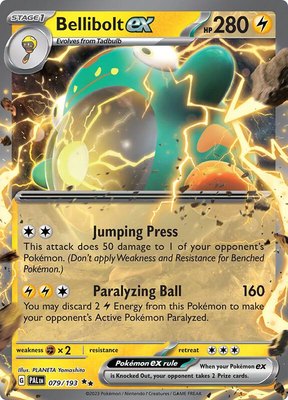 Bellibolt ex, Paldea Evolved