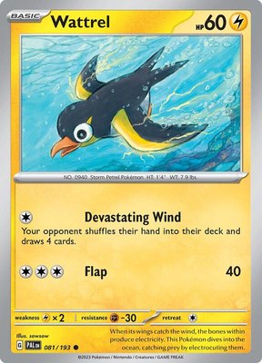 Wattrel, Paldea Evolved