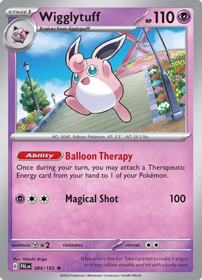 Wigglytuff, Paldea Evolved