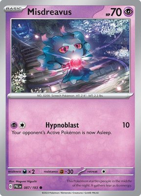 Misdreavus, Paldea Evolved