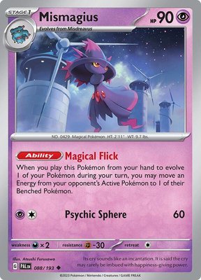 Mismagius, Paldea Evolved