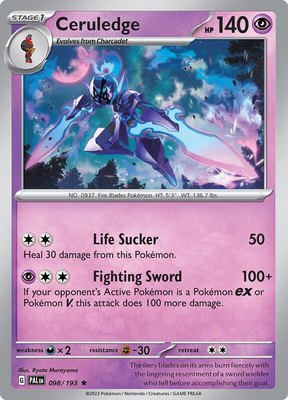 Ceruledge, Paldea Evolved