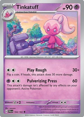 Tinkatuff, Paldea Evolved