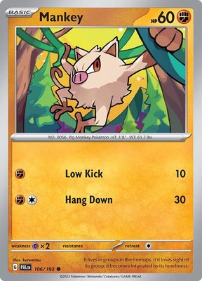 Mankey, Paldea Evolved