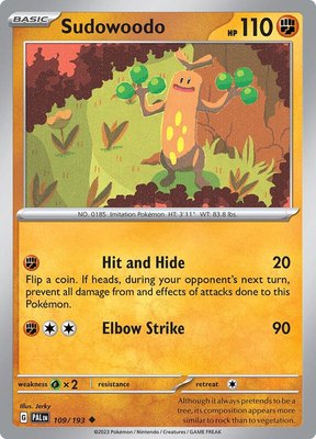 Sudowoodo, Paldea Evolved