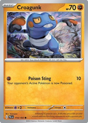 Croagunk, Paldea Evolved