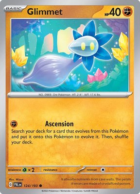 Glimmet, Paldea Evolved