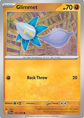 Glimmet, Paldea Evolved