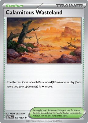 Calamitous Wasteland, Paldea Evolved