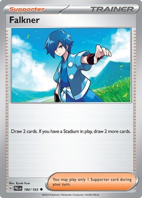 Falkner, Paldea Evolved