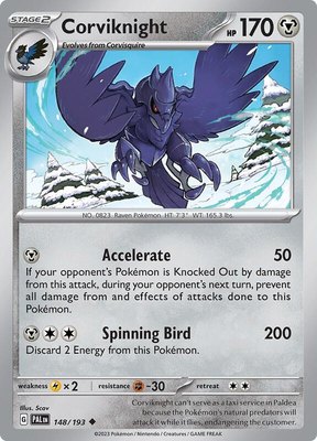 Corviknight, Paldea Evolved