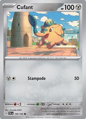 Cufant, Paldea Evolved