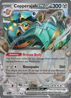 Copperajah ex, Paldea Evolved