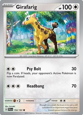 Girafarig, Paldea Evolved