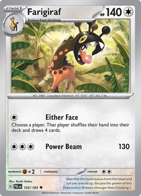 Farigiraf, Paldea Evolved