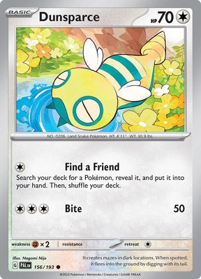 Dunsparce, Paldea Evolved