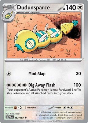 Dudunsparce, Paldea Evolved