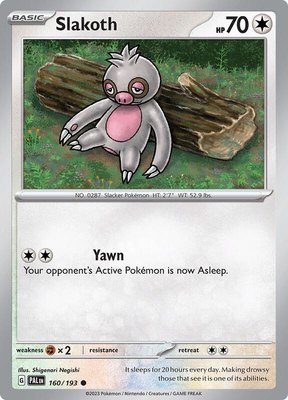 Slakoth, Paldea Evolved