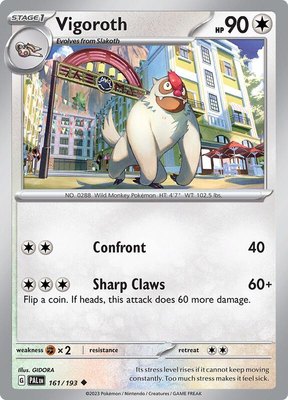 Vigoroth, Paldea Evolved