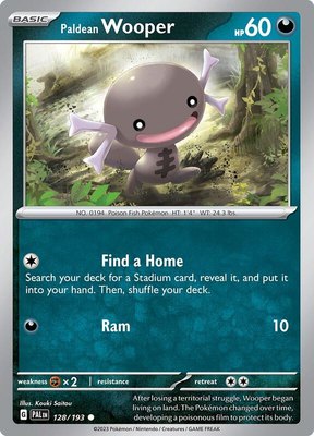 Paldean Wooper, Paldea Evolved