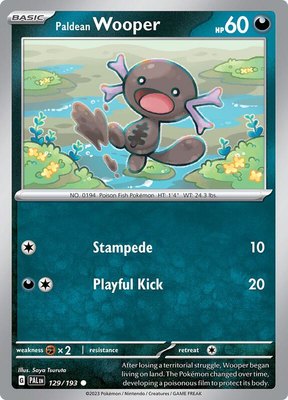 Paldean Wooper, Paldea Evolved