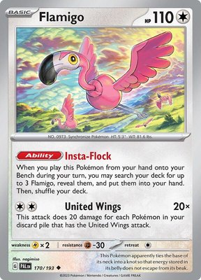 Flamigo, Paldea Evolved