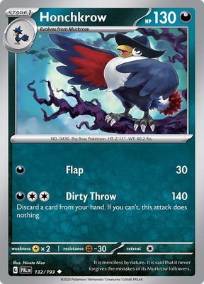 Honchkrow, Paldea Evolved