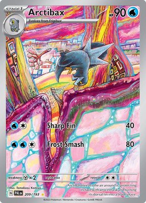 Arctibax, Paldea Evolved