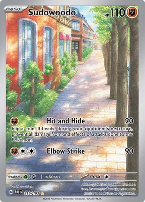 Sudowoodo, Paldea Evolved