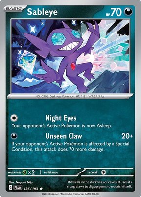 Sableye, Paldea Evolved