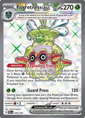 Forretress ex, Paldea Evolved